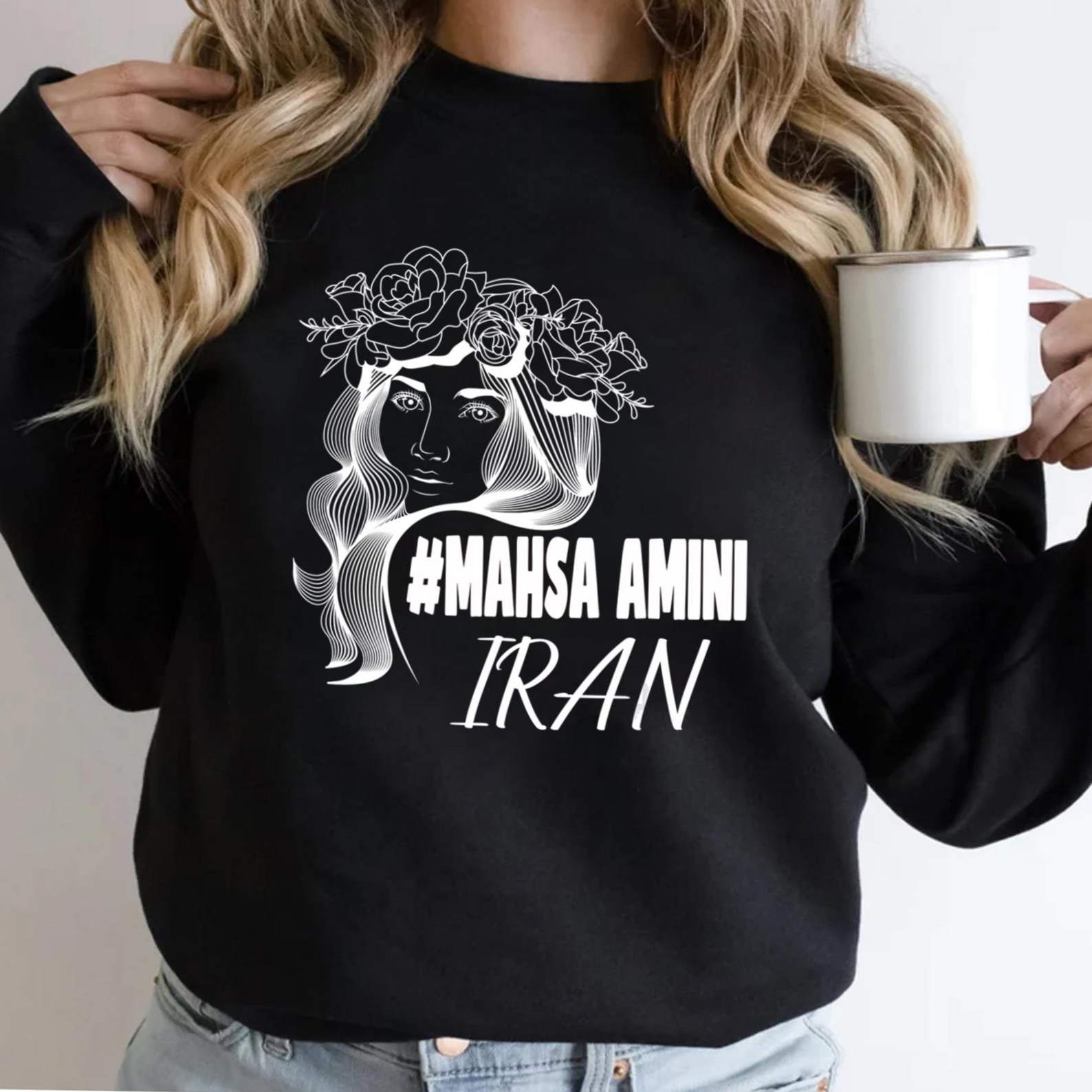 Womens Mahsa Amini Iran MAHSAAMINI Vintage Unisex T Shirt