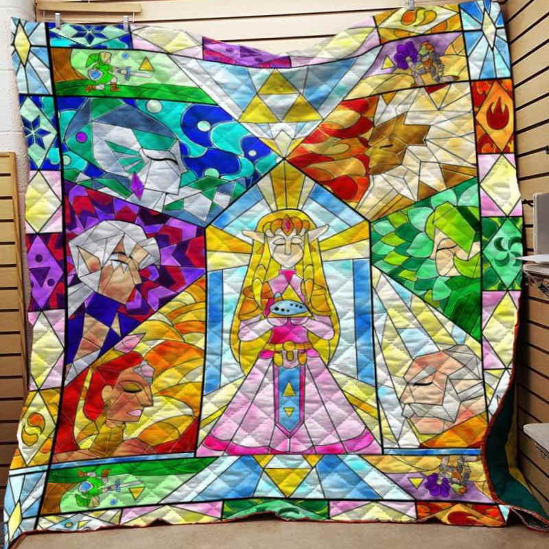 Zelda Seven Sages Art Quilt Blanket