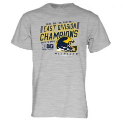 2022 Big Ten Football East Division Champions Back To Back Michigan T Shirt