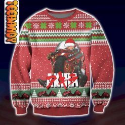 Akira Kaneda Bike Ugly Christmas Sweater