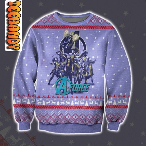 Avengers Endgame A Force Christmas Ugly Sweater