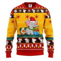 Baby Elephant Ugly Christmas Sweater