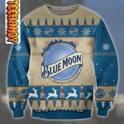 Blue Moon Ugly Christmas Sweater
