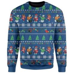 Christmas Band Ugly Sweater 3D