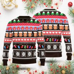 Christmas Beer Ugly Christmas Sweater 3D