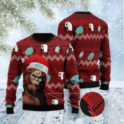 Christmas Bigfoot All Over Printed 3D Sweater
