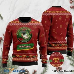 Christmas Patterns Teacher Academic Claw Professor 3D Sweater