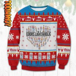 Coors Light Holic Ugly Christmas Sweater