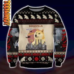 Dogezilla Ugly Christmas Sweater