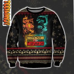 Dragonzord vs Megazord Mighty Morphin Power Rangers Ugly Sweater