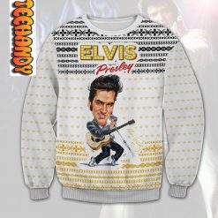 Elvis Presley Ugly Christmas Sweater