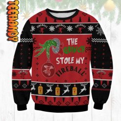 Fireball Stole Tito Ugly Christmas Sweater