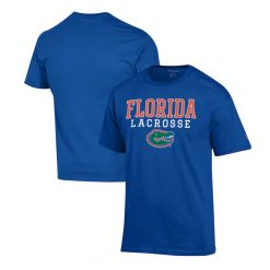Florida Gators Baseball Champion Stack Logo Lacrosse Powerblend T Shirt 1