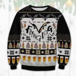 Flying Dog Ugly Christmas Sweater