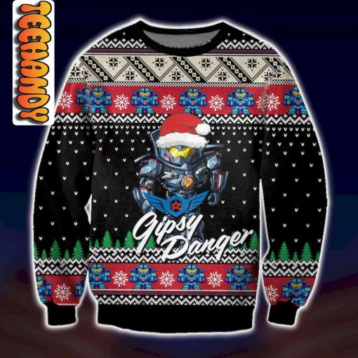 Gipsy Danger Pacific Rim Christmas Ugly Sweater