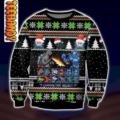 Gipsy Danger Vs Godzilla Ugly Christmas Sweater