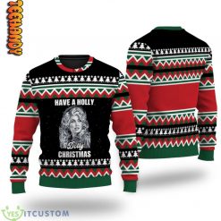 Have A Holly Dolly Christmas Ugly Christmas Sweater