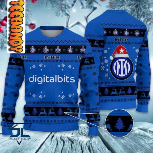 Inter Milan Serie A Ugly Christmas Sweater