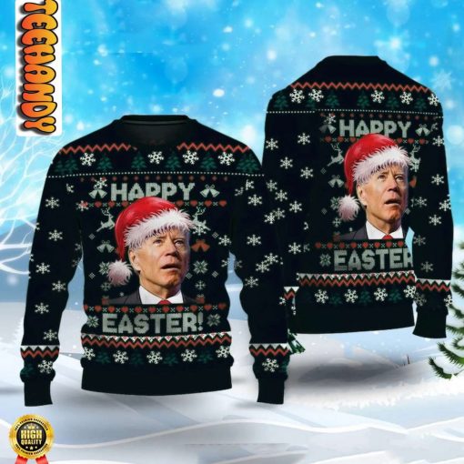 Joe Biden Happy Easter Funny Political Ugly Christmas Sweater