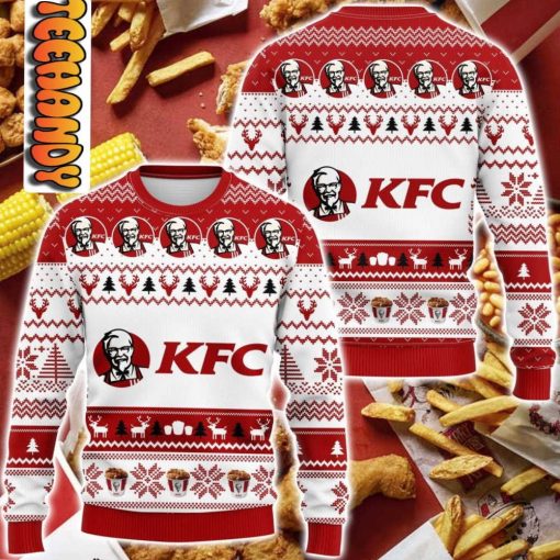 KFC Kentucky Fried Chicken Ugly Christmas Sweater