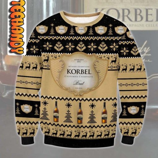 Korbel Brandy Ugly Christmas Sweater