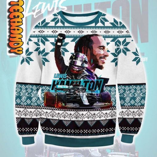 Lewis Hamilton Ugly Christmas Sweater