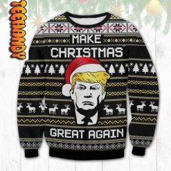 Make Christmas Great Again Funny Ugly Christmas Sweater