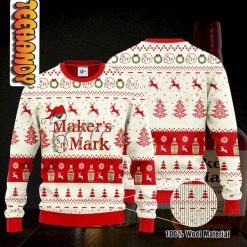 Maker’s Mark Santa Hat Christmas Ugly Christmas Sweater