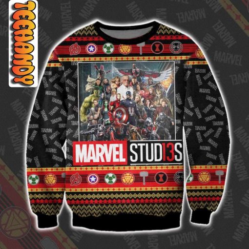 Marvel Studios Thank You For The Memories Christmas Ugly Sweater