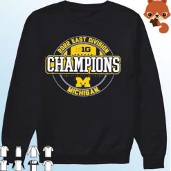 Michigan 2022 Big Ten East Division Champions Locker Room T Shirt 2