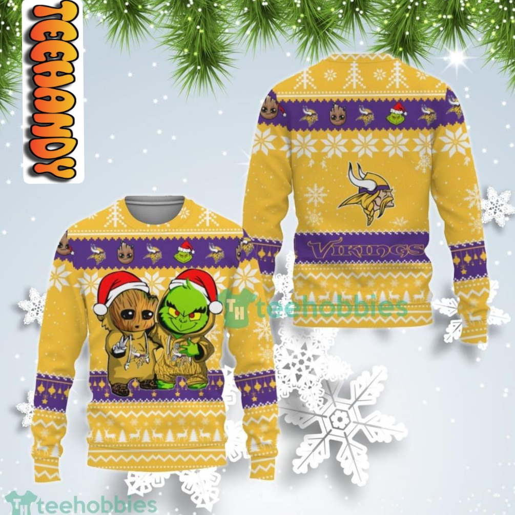 minnesota vikings ugly christmas sweater