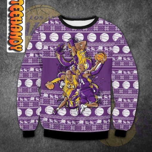 NBA Los Angeles Lakers Players Ugly Christmas Sweater