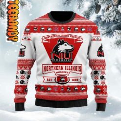 Northern Illinois Basketball Ugly Christmas Sweater