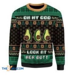 Oh My God Look At Her Butt 3D Sweater
