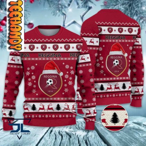 Reggina Calcio Serie A Ugly Christmas Sweater