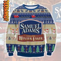 Samuel Adam Winter Lager Ugly Christmas Sweater