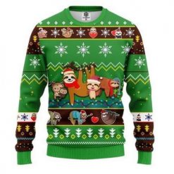 Sloth Cute For Unisex Ugly Christmas Sweater