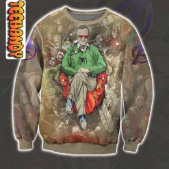Stan Lee Excelsior Ugly Christmas Sweater
