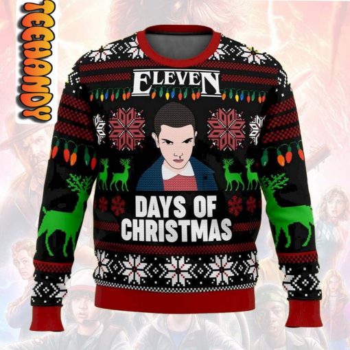 Stranger Things Ugly Christmas Sweater