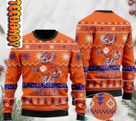 The Clemson Tigers Football Ugly Christmas Sweater