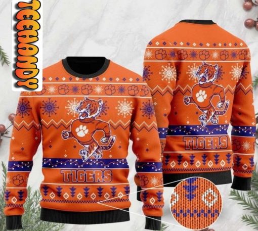 The Clemson Tigers Football Ugly Christmas Sweater