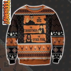 The One The Boogeyman and The Cyber Punk Ugly Sweater