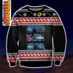 The Ring The Force The Magic Christmas Ugly Sweater
