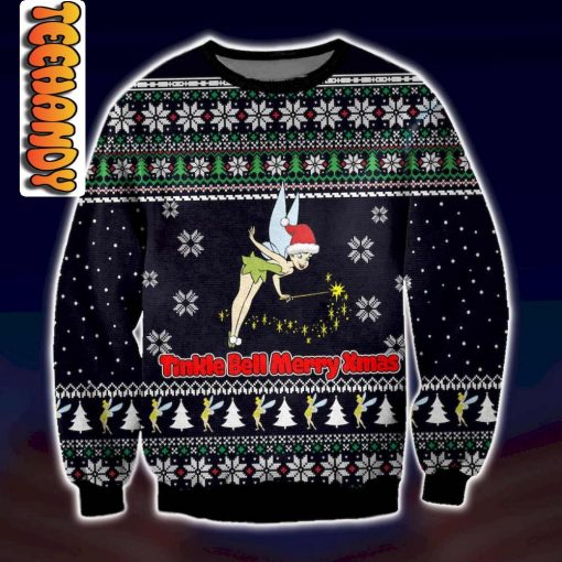 Tinker Bell Tinkle Bell Merry Xmas Ugly Sweater