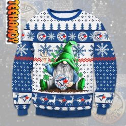 Toronto Blue Jays Gnome Ugly Christmas Sweater