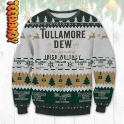 Tullamore Dew The legendary Irish Whiskey Ugly Christmas Sweater