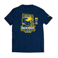 Valiant University of Michigan Football Back to Back T Shirt