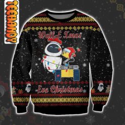 Wall-e and Eve Christmas Ugly Sweater