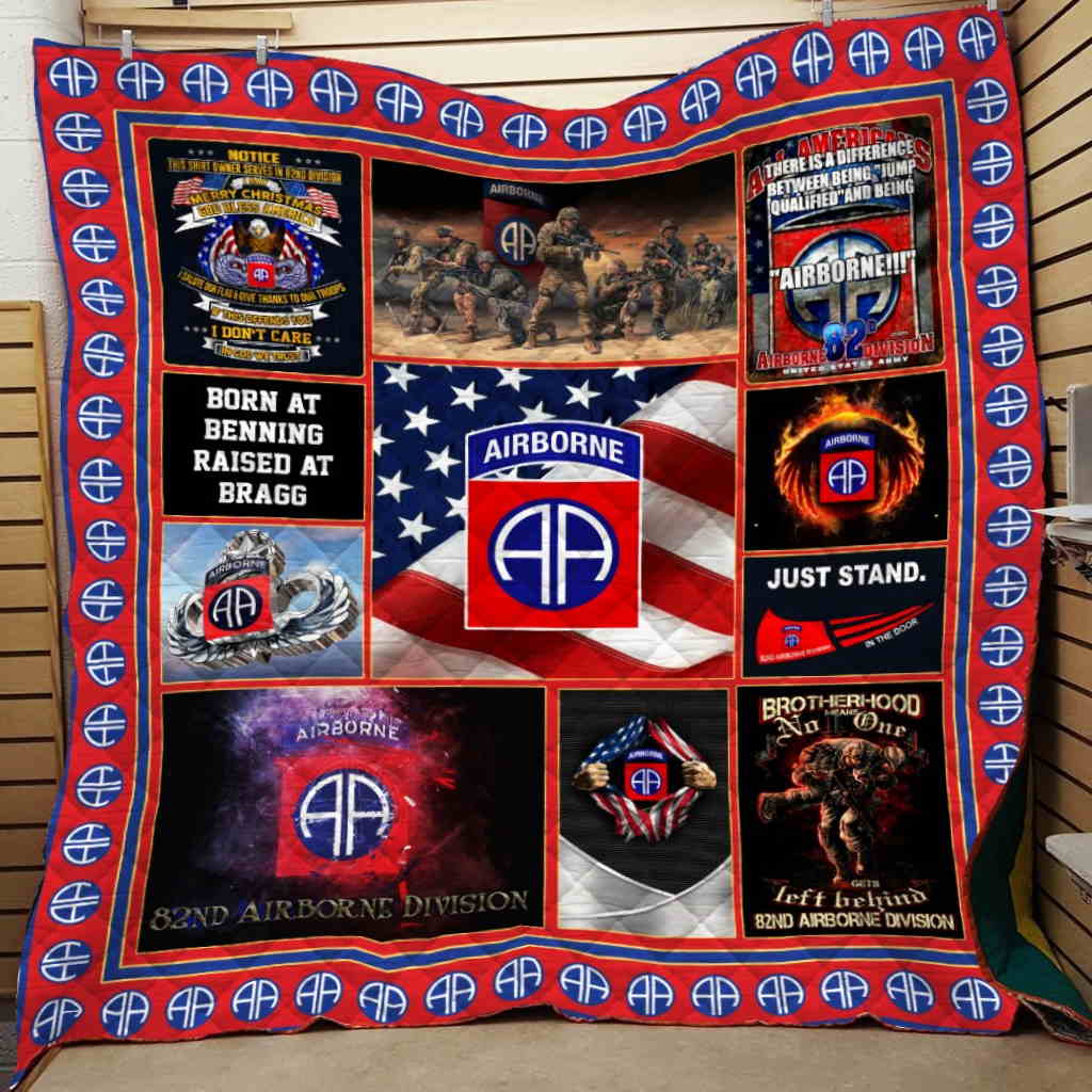 Airborne 3D All Over Printed Quilt Blanket