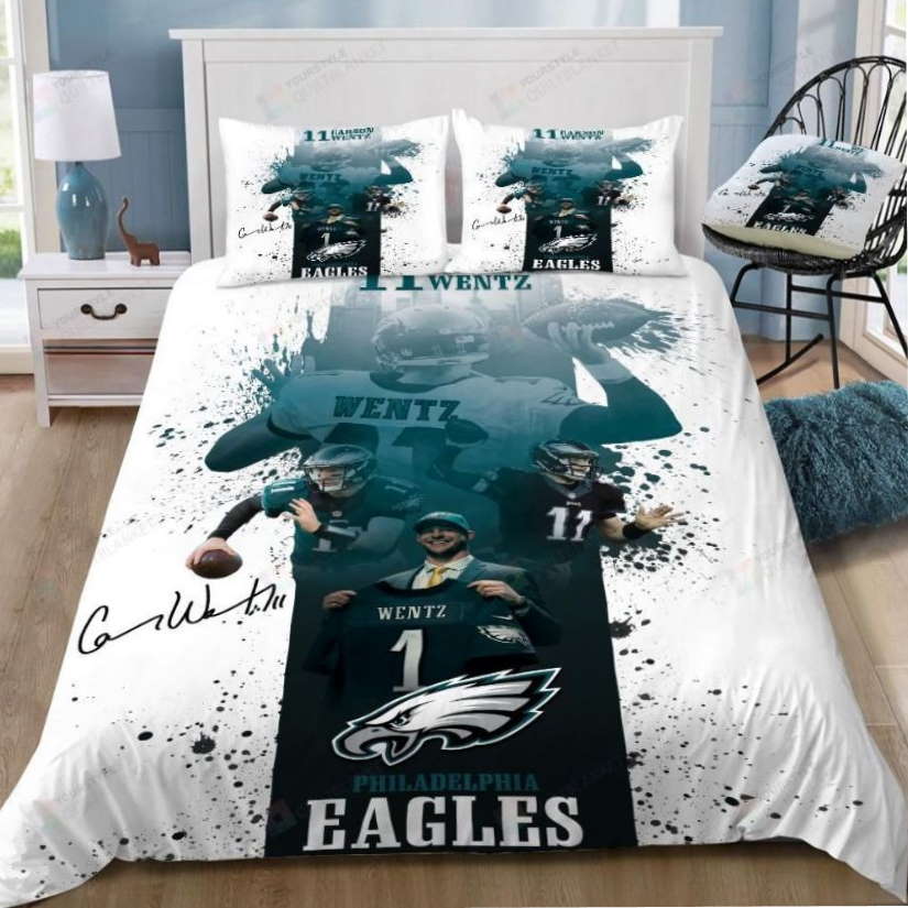 All Over Printed Philadelphia Eagles 3D Bedding Set